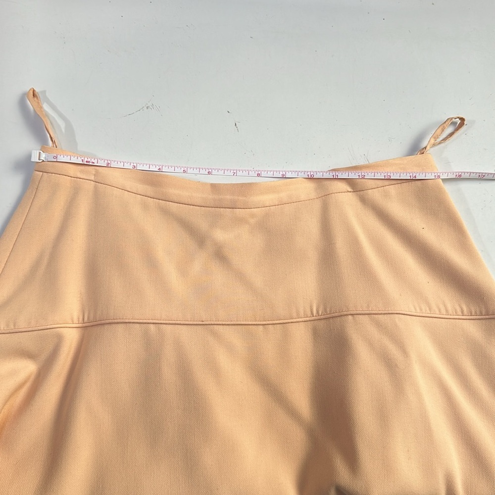Tahari Orange Flared Skirt - Picture 4 of 4